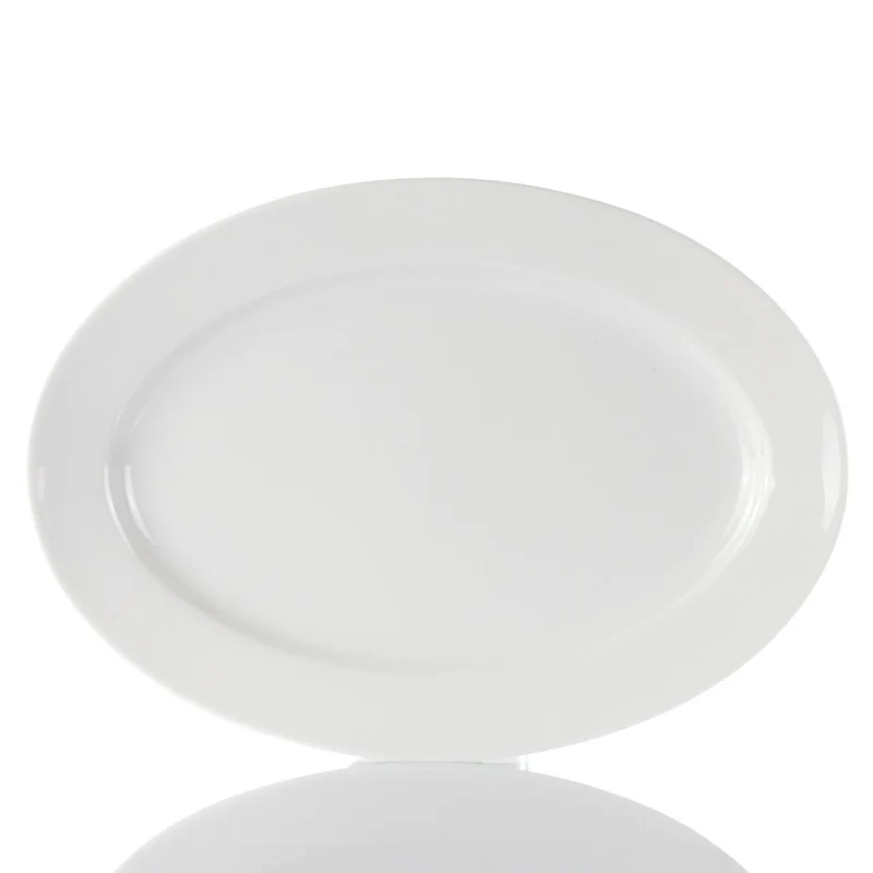 Ovale 36cm Planet Weiss