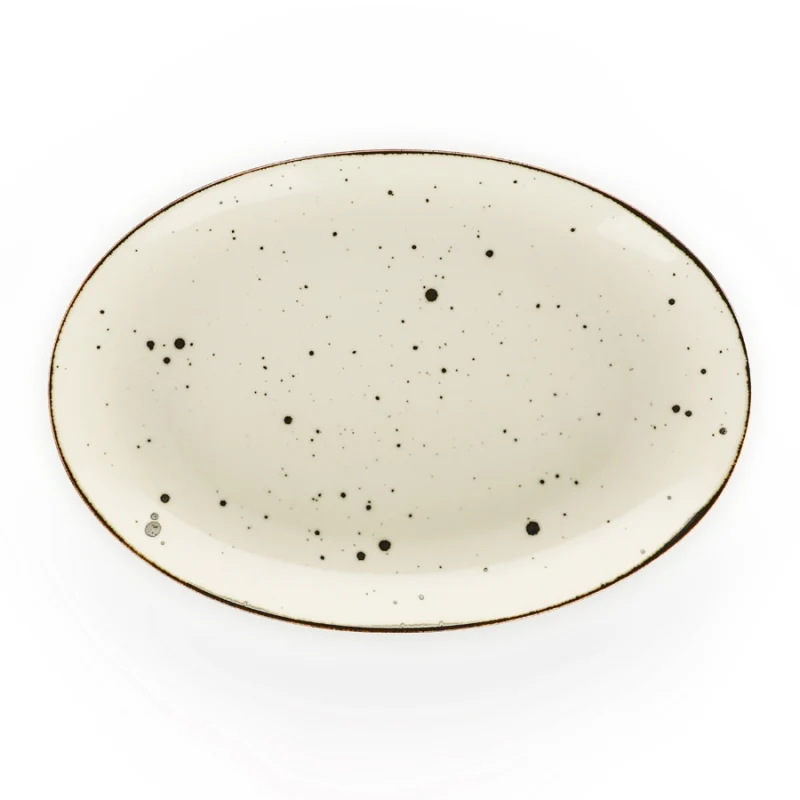 Vassoio ovale 38 cm Cottage Ivory