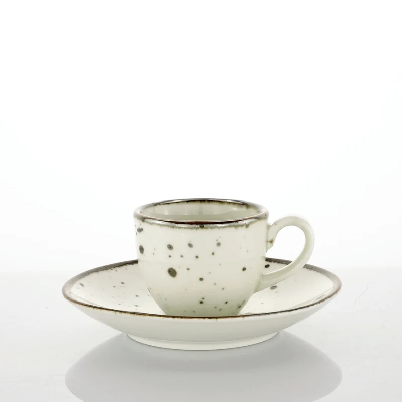 Set 6 tazze caffè Cottage Ivory
