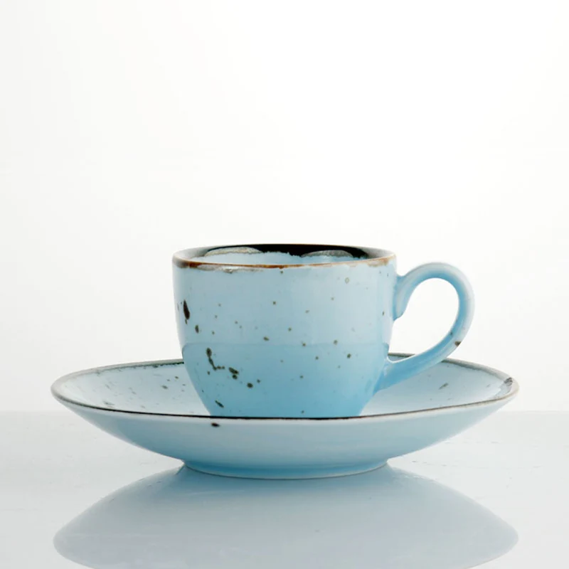 Set 6 Tazze Caffe' cp Cottage Sky