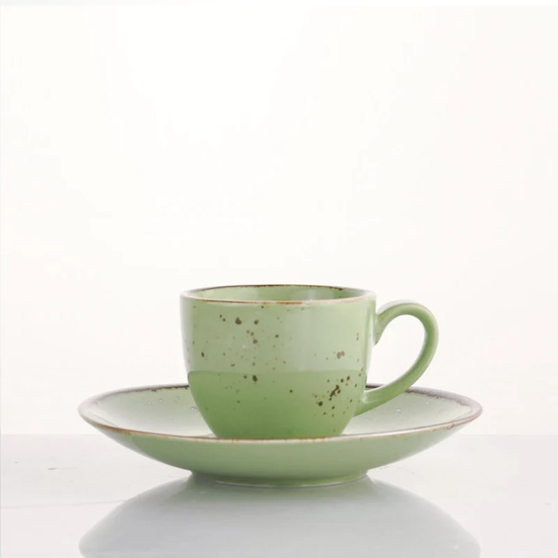 Set 6 Tazze Caffè Cottage Green