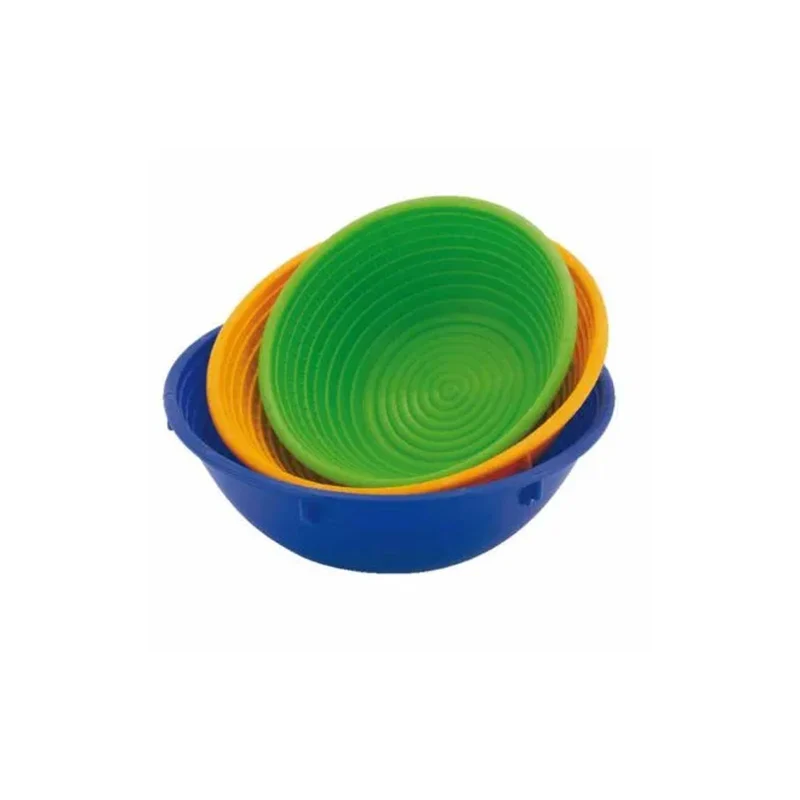 Cestino lievitazione impasto ø cm.22 rotondo gr.1000 arancione