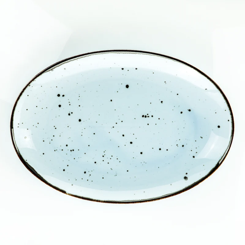 Ovale 36cm Cottage Sky