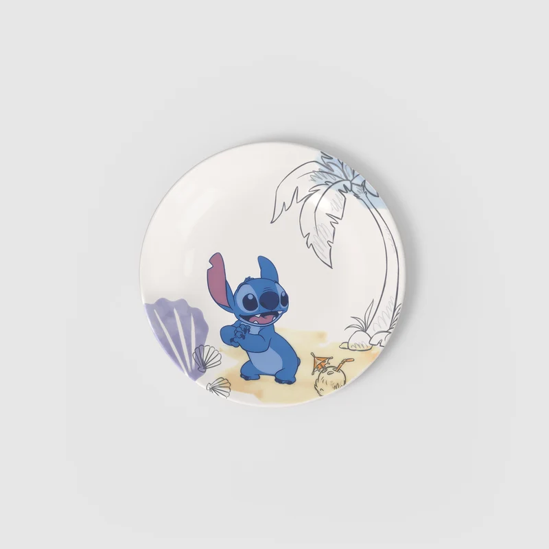 Disney Stitch Piatto per bambini in porcellana