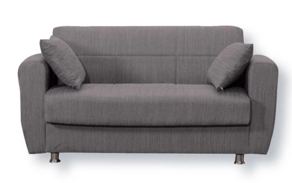 Divano letto symphony 2 posti grigio medio 57