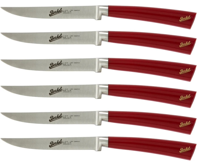 Berkel Elegance Set 6 Coltelli Bistecca, cm 11