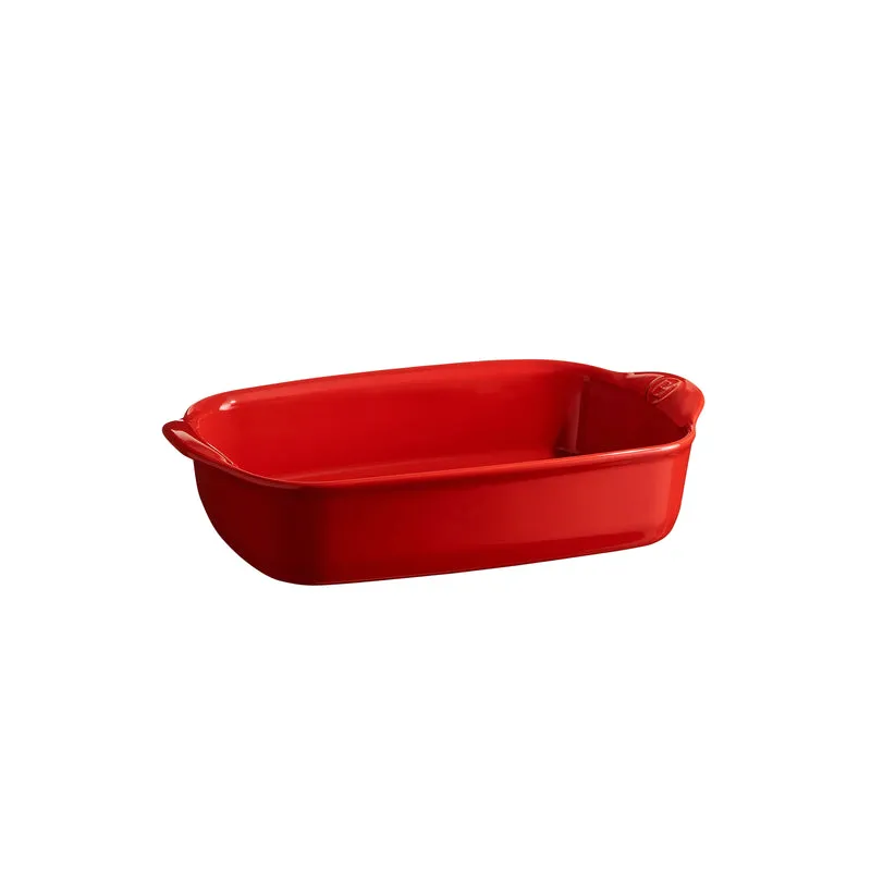 Emile Henry Pirofila Grande Rettangolare Rosso