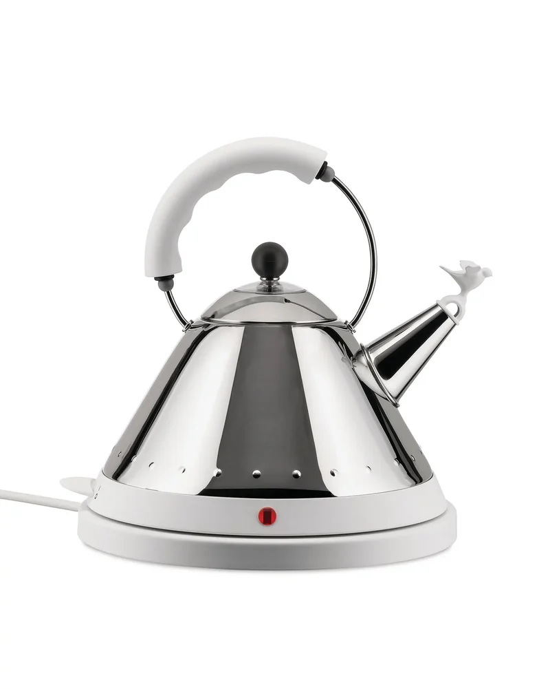 Alessi MG32 Bollitore elettrico cordless con fischietto uccellino