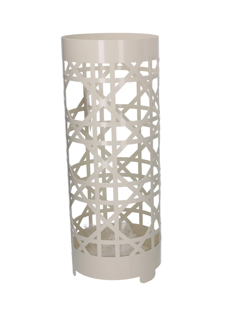 Portaombrelli Metal Crema Tondo h49