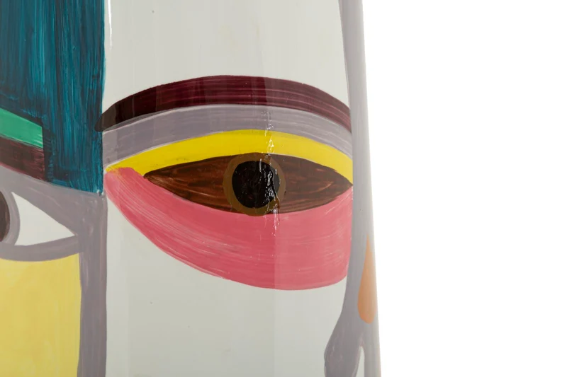 Vaso Piccassy Color Tall Ø15x40 cm in Ceramica Multicolor