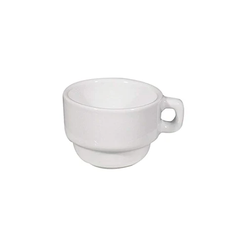Tazza caffe' senza piatto roma impilabile cl.8 saturnia