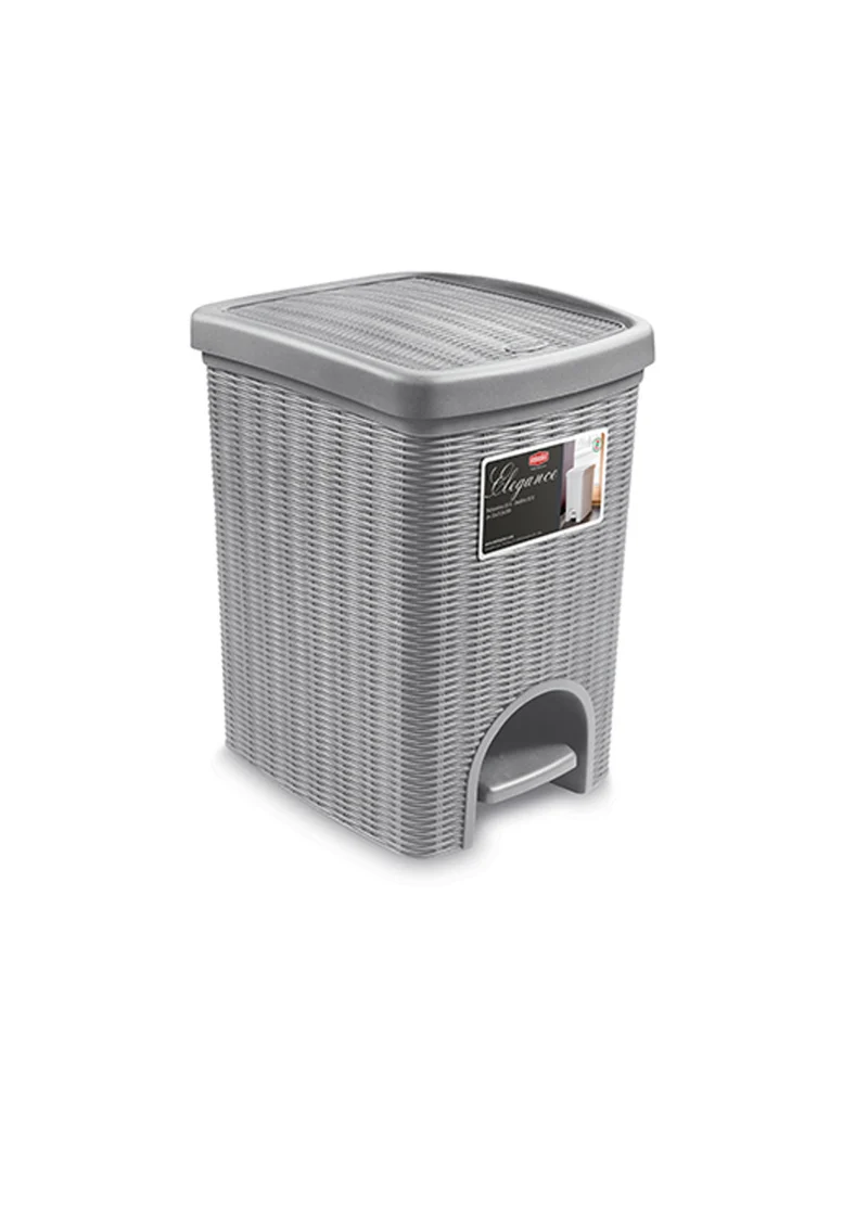 Stefanplast Pattumiera Elegance Grey L. 20
