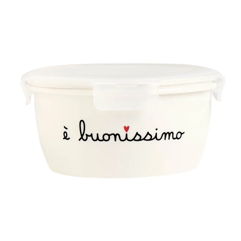 Contenitore rotondo "E' buonissimo" - tg. XL