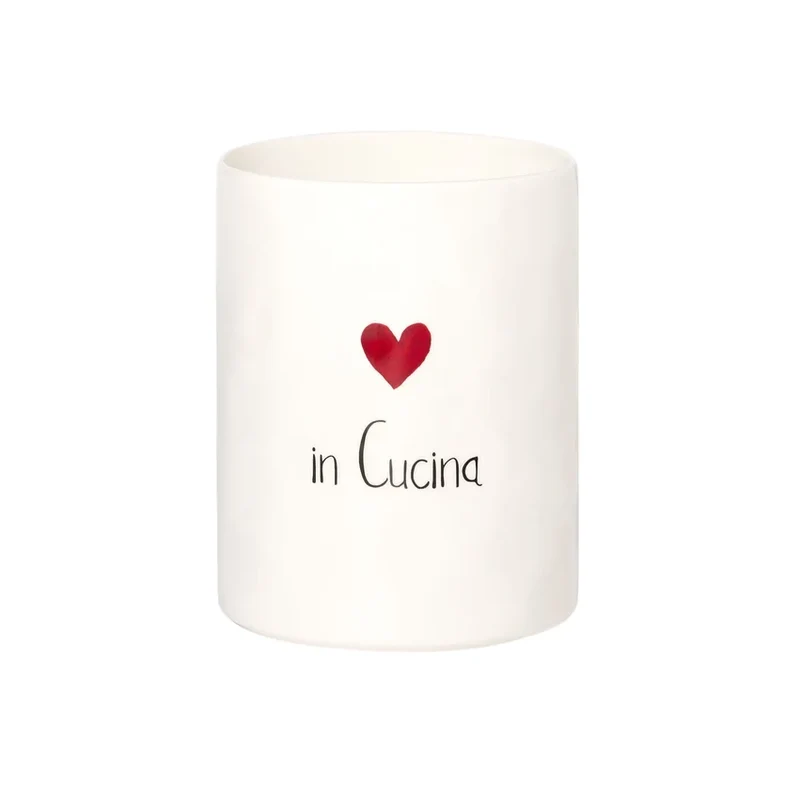 Portamestoli e posate "In Cucina" con cuore