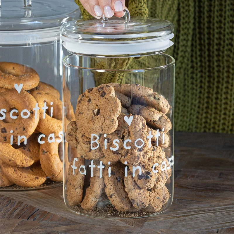 Biscottiera media "Biscotti fatti in casa" 12 cm