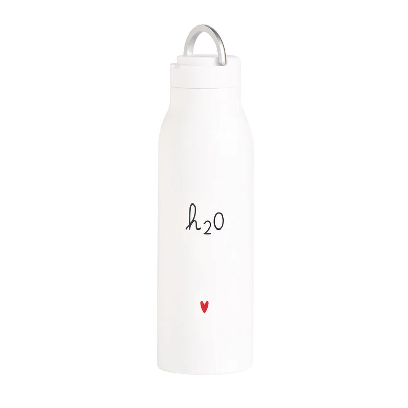 Borraccia termica H2O cuore - 0,5 l