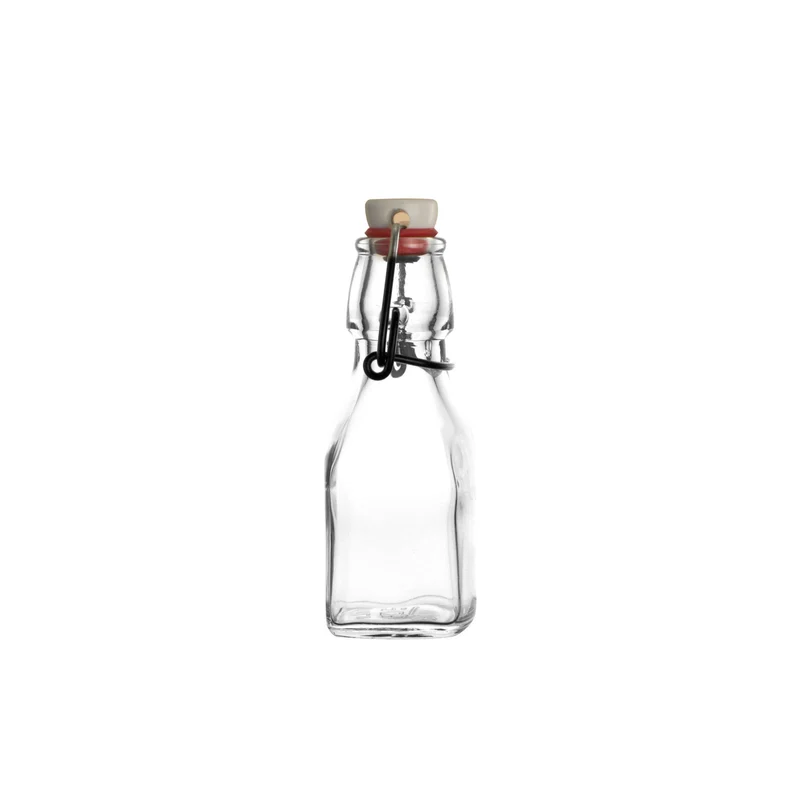 Bottiglia swing lt.0.125 con tappo Bormioli Rocco