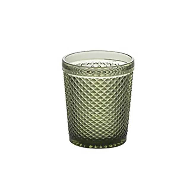 Bicchiere diamante cl.30.8 verde