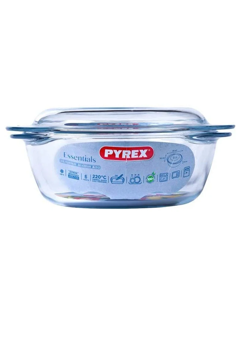 Pyrex Essential Casseruola Tonda C/C L. 2,1 cm 24