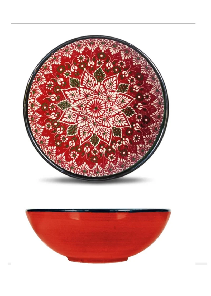 WDLifestyle Coppa Insalatiera Istanbul cm 21 Rosso WD622