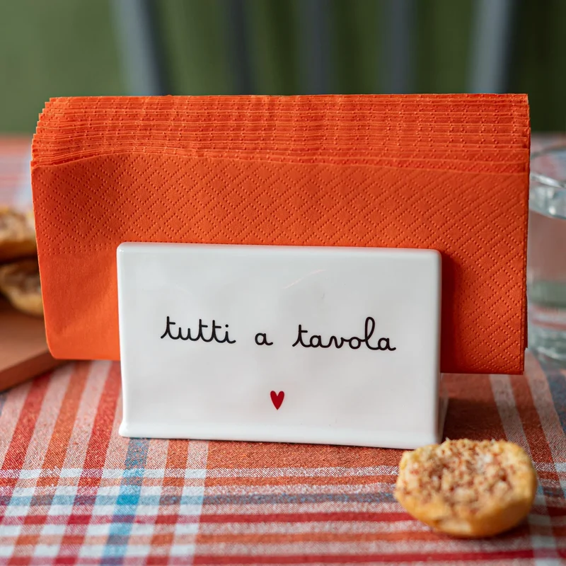 Portatovaglioli "Tutti a tavola"