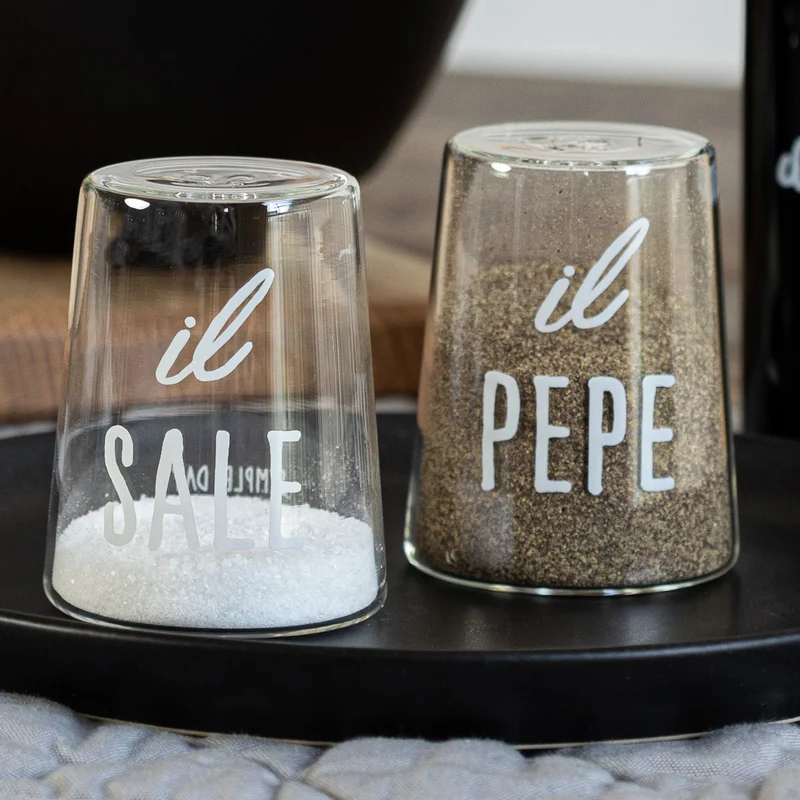 Set Sale e pepe "Il Sale" e "Il Pepe"