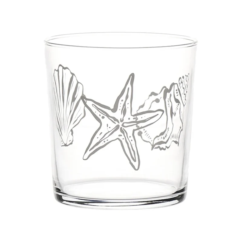 Set 6 Bicchieri acqua Conchiglie 35 cl