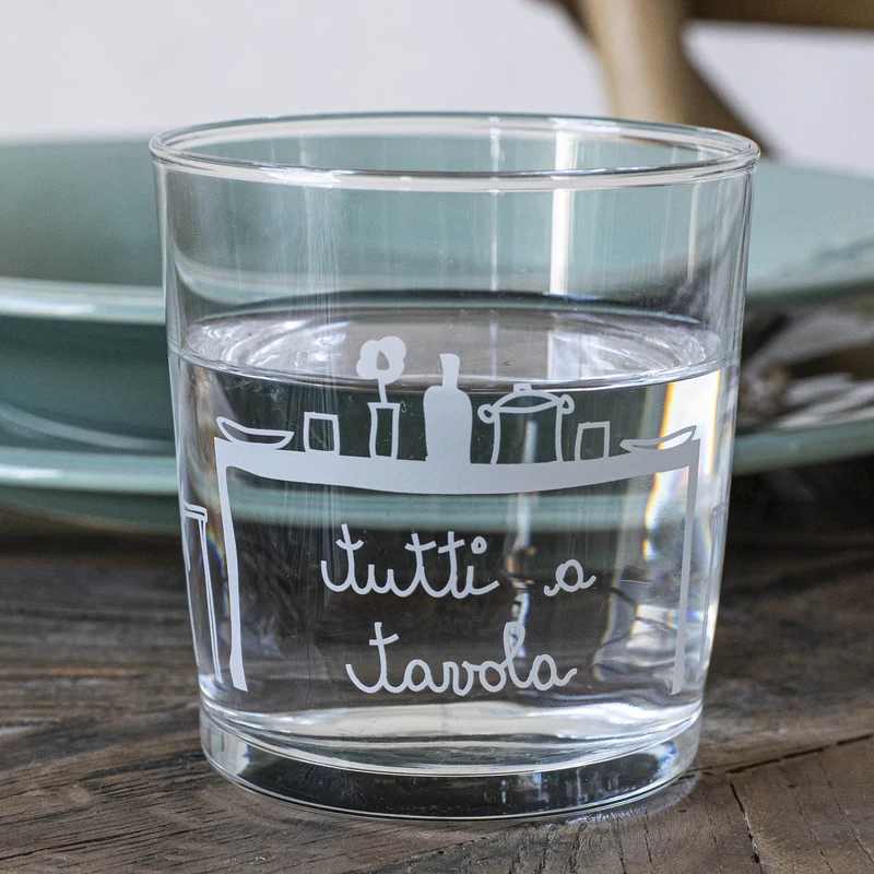 Set 6 Bicchieri acqua Tutti a Tavola 37 cl