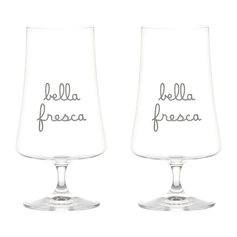 Set 2 Bicchieri birra Bella Fresca - 55cl
