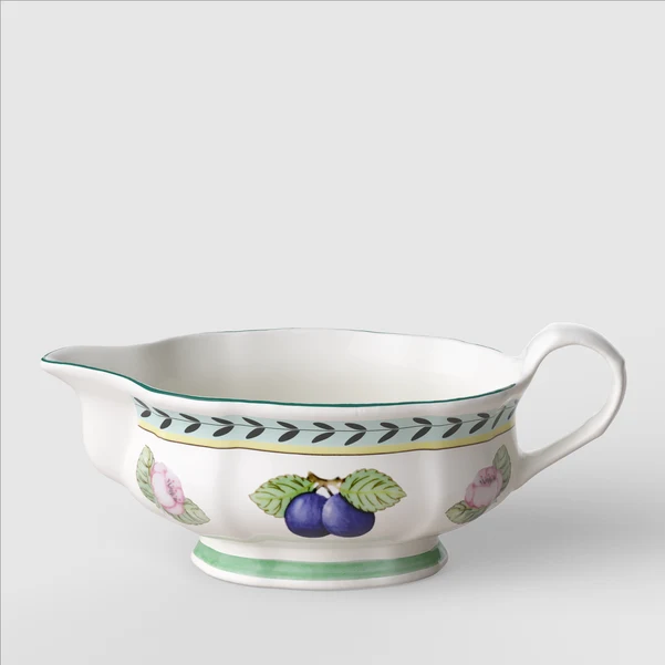 French Garden Salsiera multicolore, Premium Porcelain
