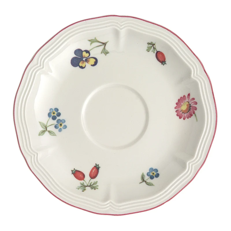 Petite Fleur Piattino per tazzina da caffè bianca, Ø12,2 cm