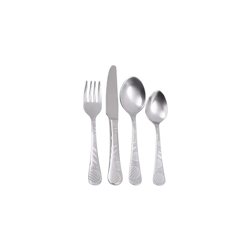 Kids Lolly/Edelstahl Set posate bimbi 4 pz.
