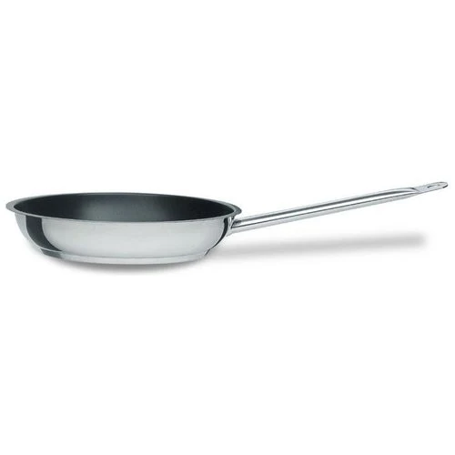 Padella per induzione 1 manico con rivestimento antiaderente acciaio inox 36 cm