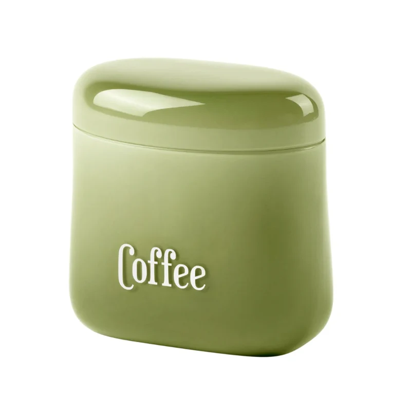 BARATTOLO CAFFÈ 250g Transparent avocado green