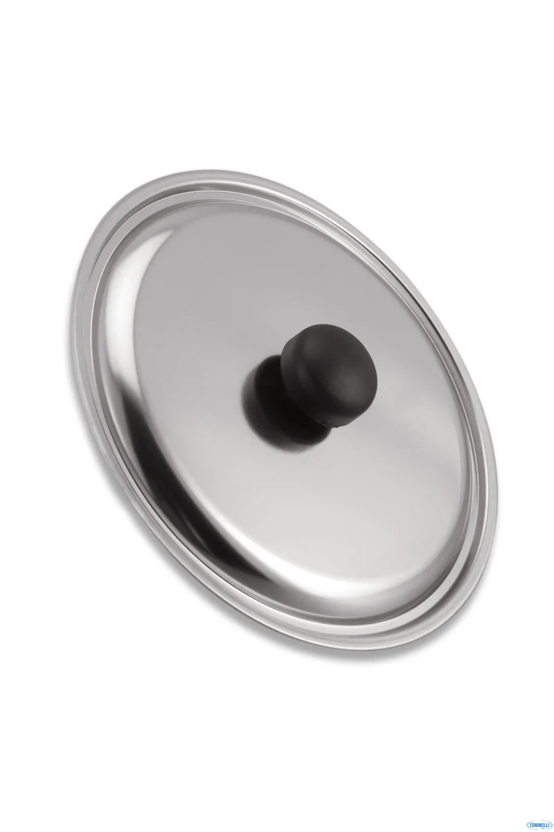 COPERCHIO INOX CM.22 POMOLO PLASTICA