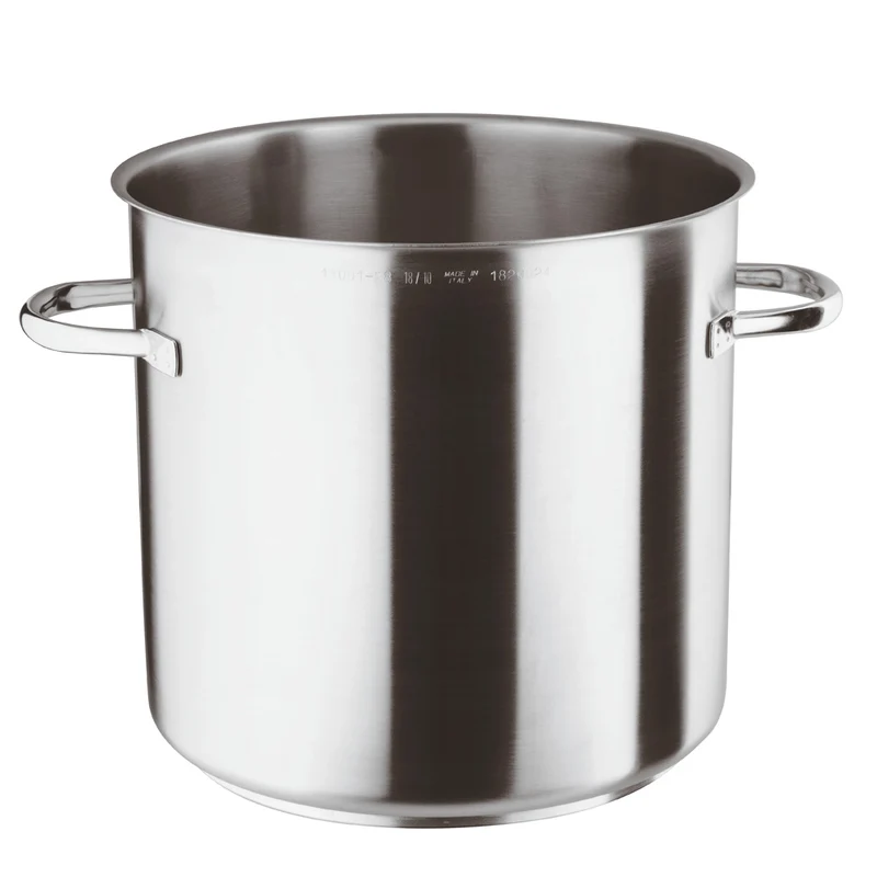 Pentola inox alta ø cm.24 h.24 lt.10.5 s1000