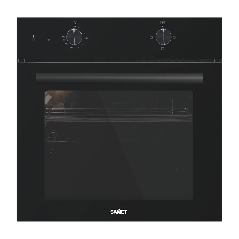 Samet Forno Zeus elettrico statico nero classe A