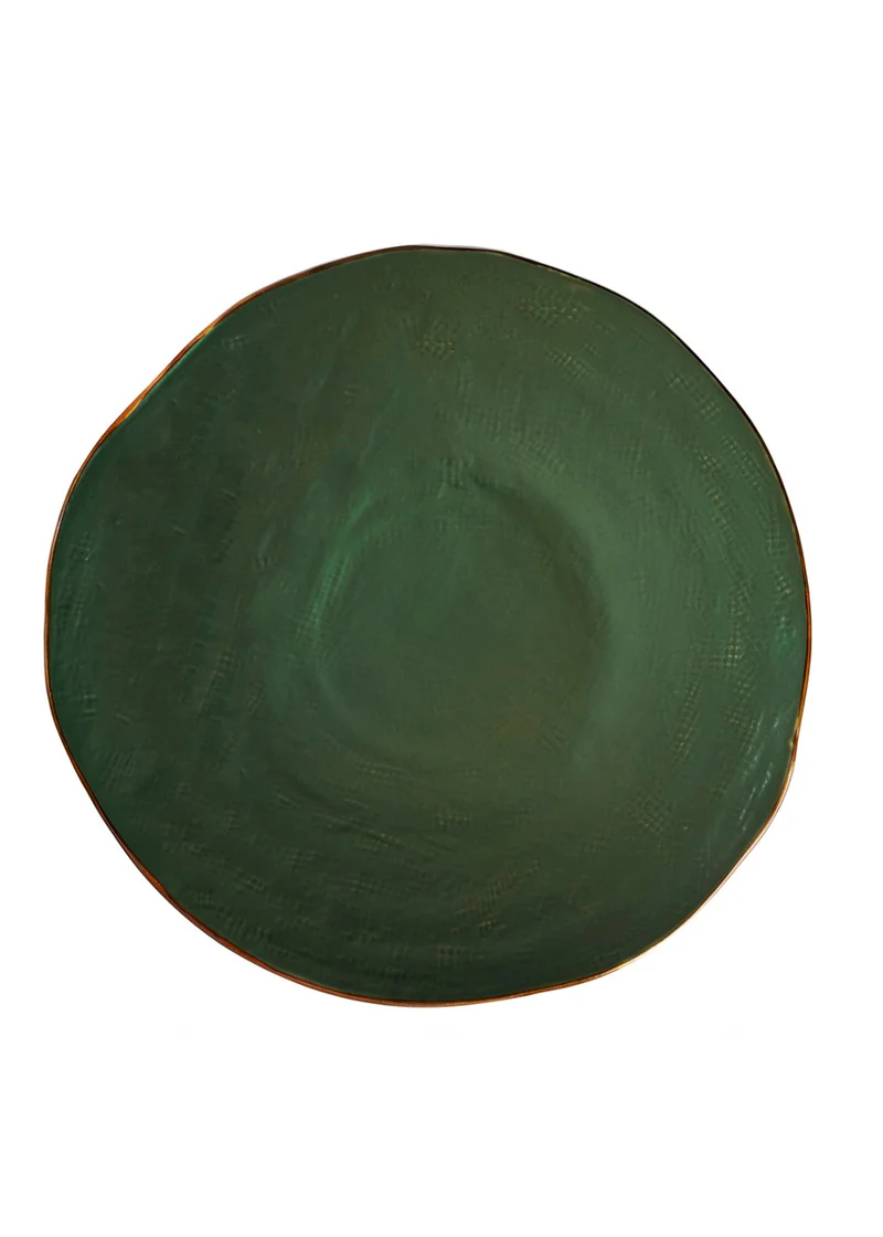 Novità Home Mediterraneo set 4 Piatti Piani Verde