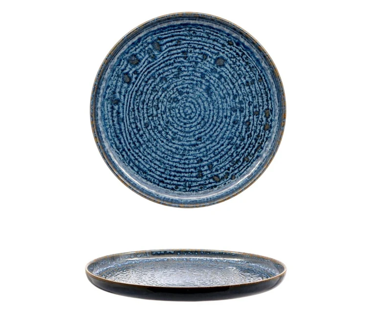 OKEANOS-PIATTO PIANO BORDO ALTO CM.17,5
