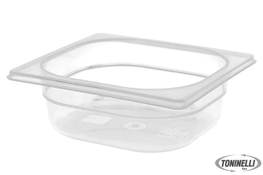 GN POLIPROPILENE 1/6 BACINELLA 17X16 H.6,5
