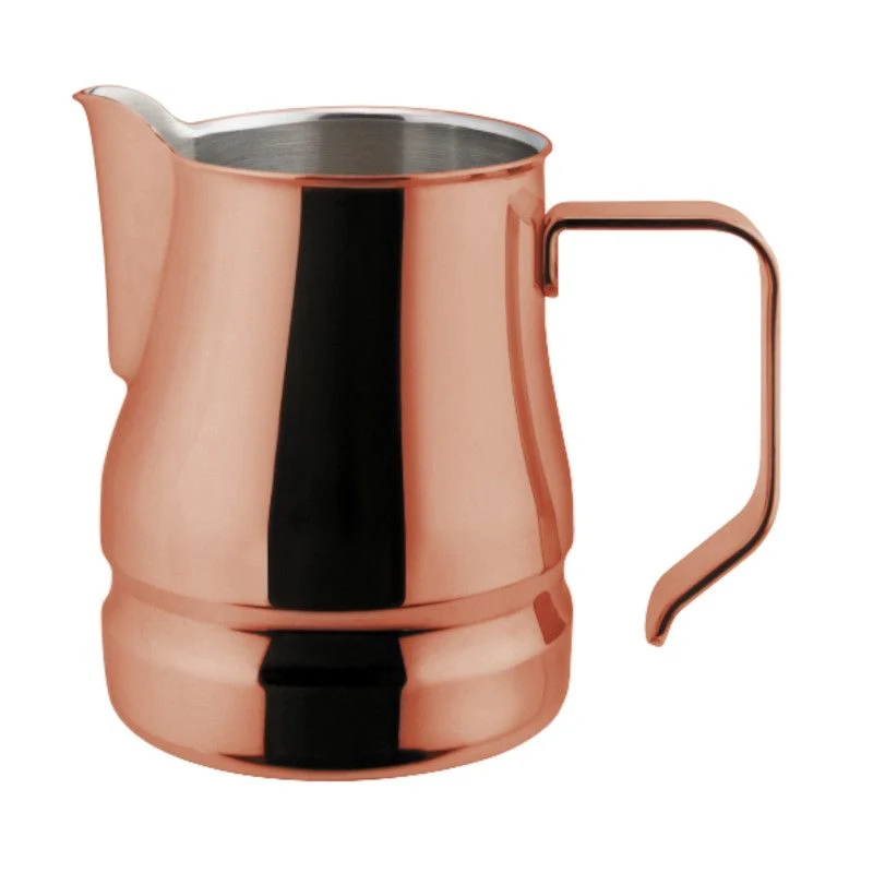 Lattiera per latte art Évolution rame in acciaio inox 18/10 tazze 9 - 75 cl