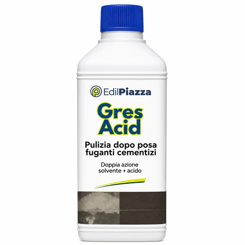 GRES ACID – Detergente Acido Professionale per Pulizia Dopo Posa | Prodotto di EdilPiazza