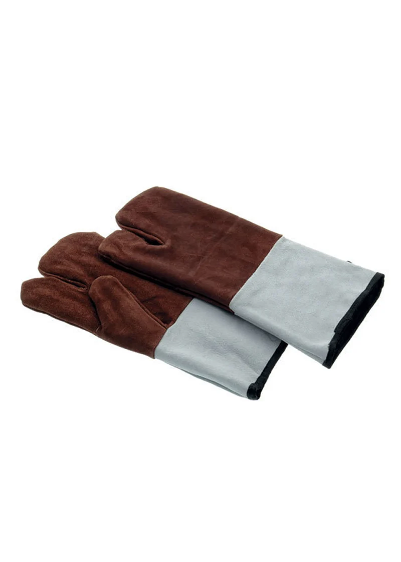 Eva Collection Guanti da Forno Cuoio cm 45