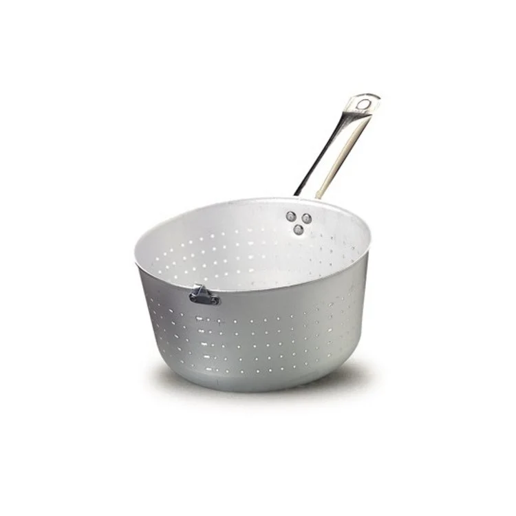 Colapasta alluminio 1 manico ø cm.22 h.12