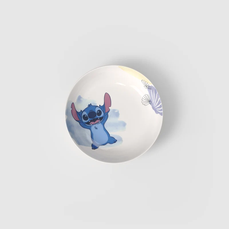Disney Stitch Piatto fondo per bambini 19 cm in porcellana