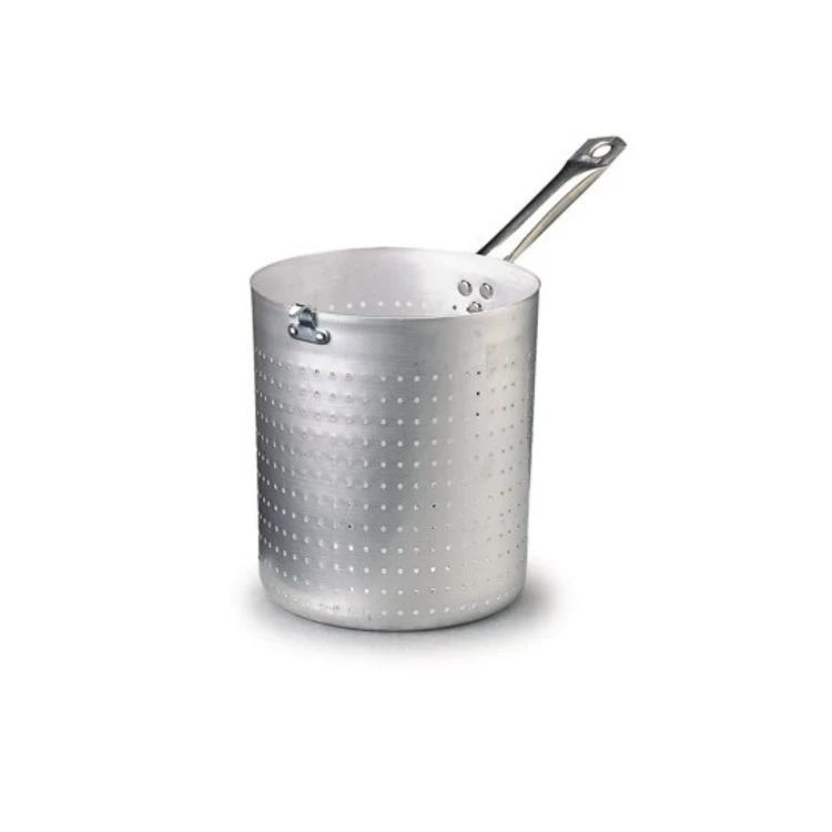 Colapasta alluminio cilindrico 1 manico ø cm.26 h.25