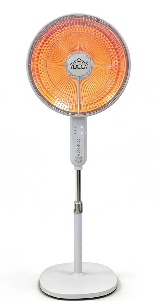 Stufa Oscillante Parabola Carbon Crystal 900W Timer