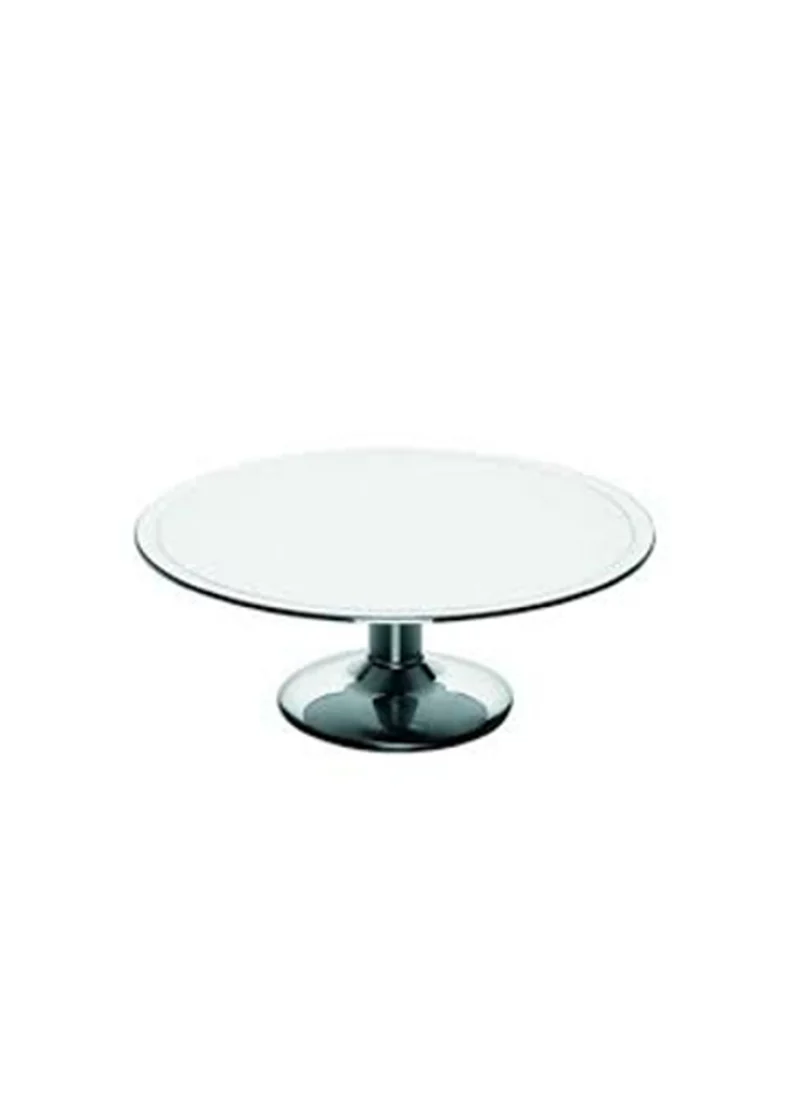 Piazza Alzata Torta cm 20 h 11 Acciaio Inox 420511