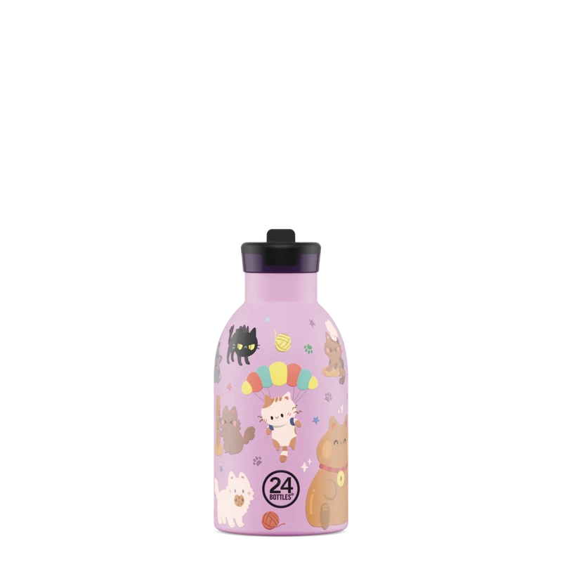 Kids Insulated Bottle - Meow Friends 330 ml