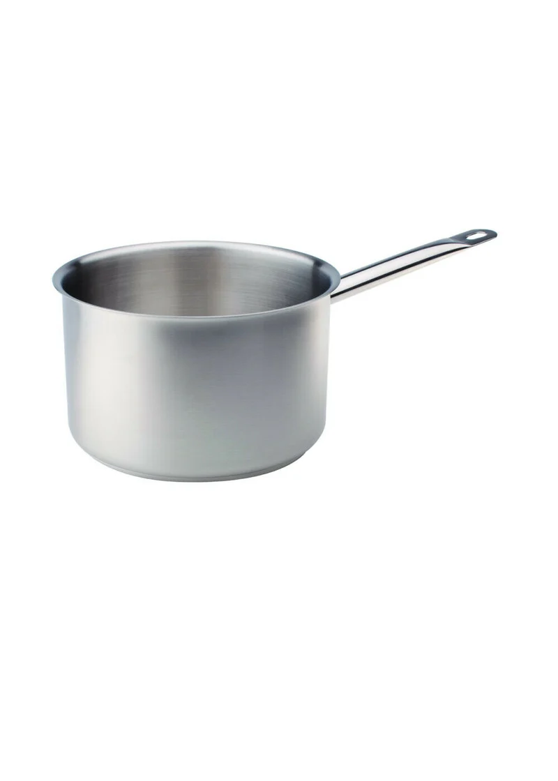 Pentole Agnelli Linea Acciaio Inox 18-10 Casseruola Alta 1 manico cm 20